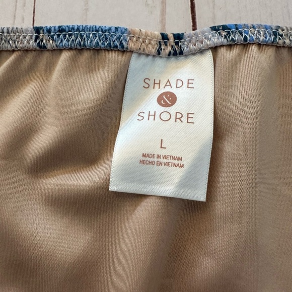 SHADE & SHORE Animal print Cheeky Size Large (12-14) Bikini Bottom BNWT - Picture 4 of 5